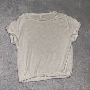 Abercrombie Kids Cream Textured Top